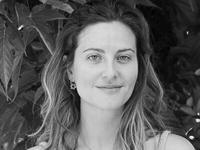 portrait noir et blanc Tessa Hubert